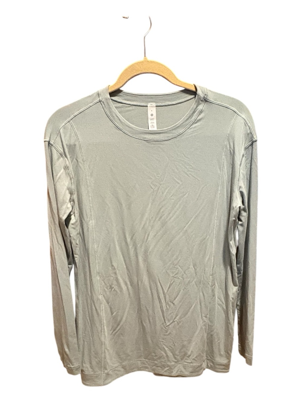 lululemon Long Sleeve Crew Tee in Sage NWT